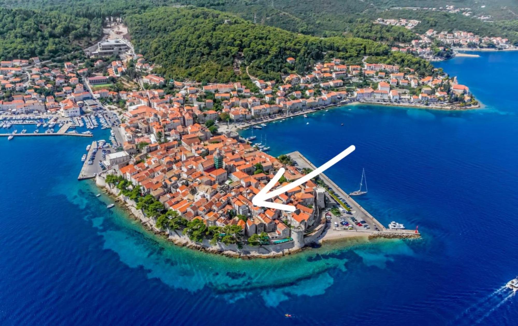 Apartment Kanavelic In Old Town Korcula Buitenkant foto